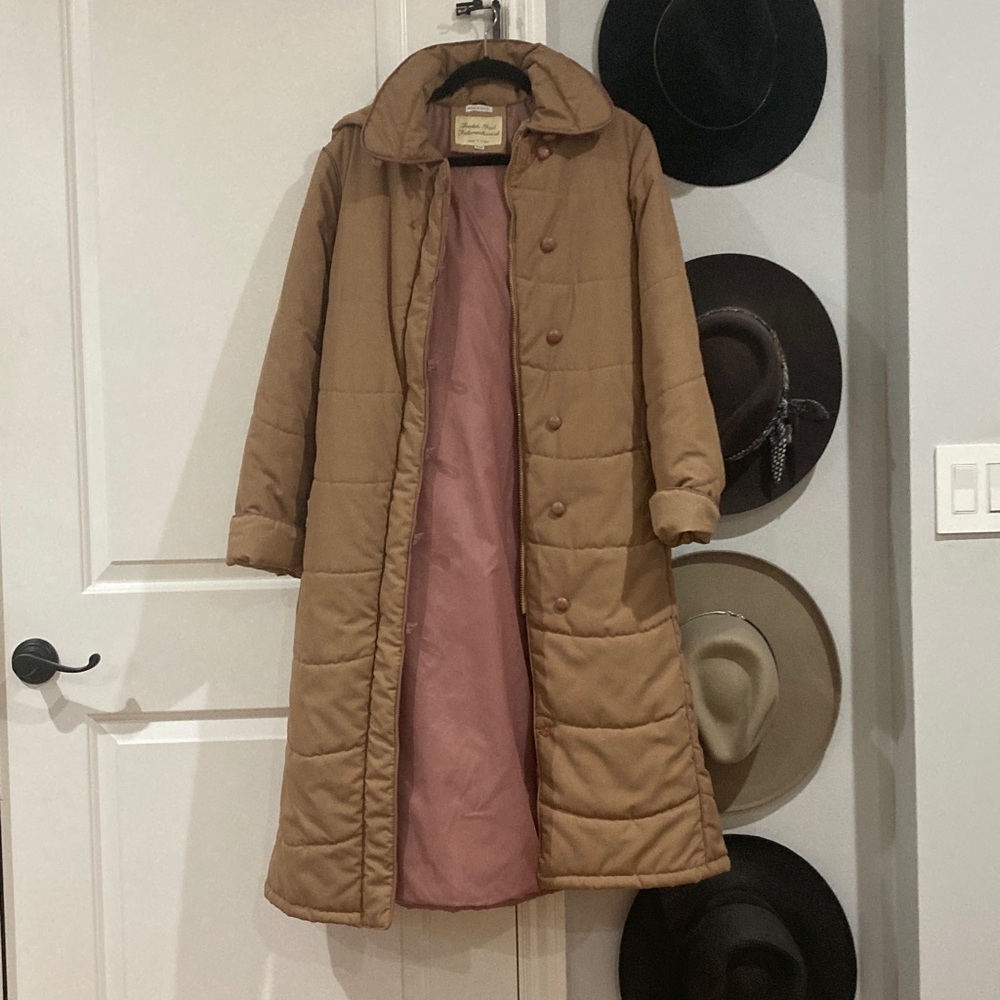 Vintage Freddi-Gail Pink Puffer Coat
